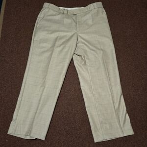 Alain Dupetit Tan Dress Slacks Altered To A 36x24